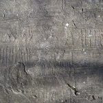 Engraved rock in the area of Vite-'Al de Plaha